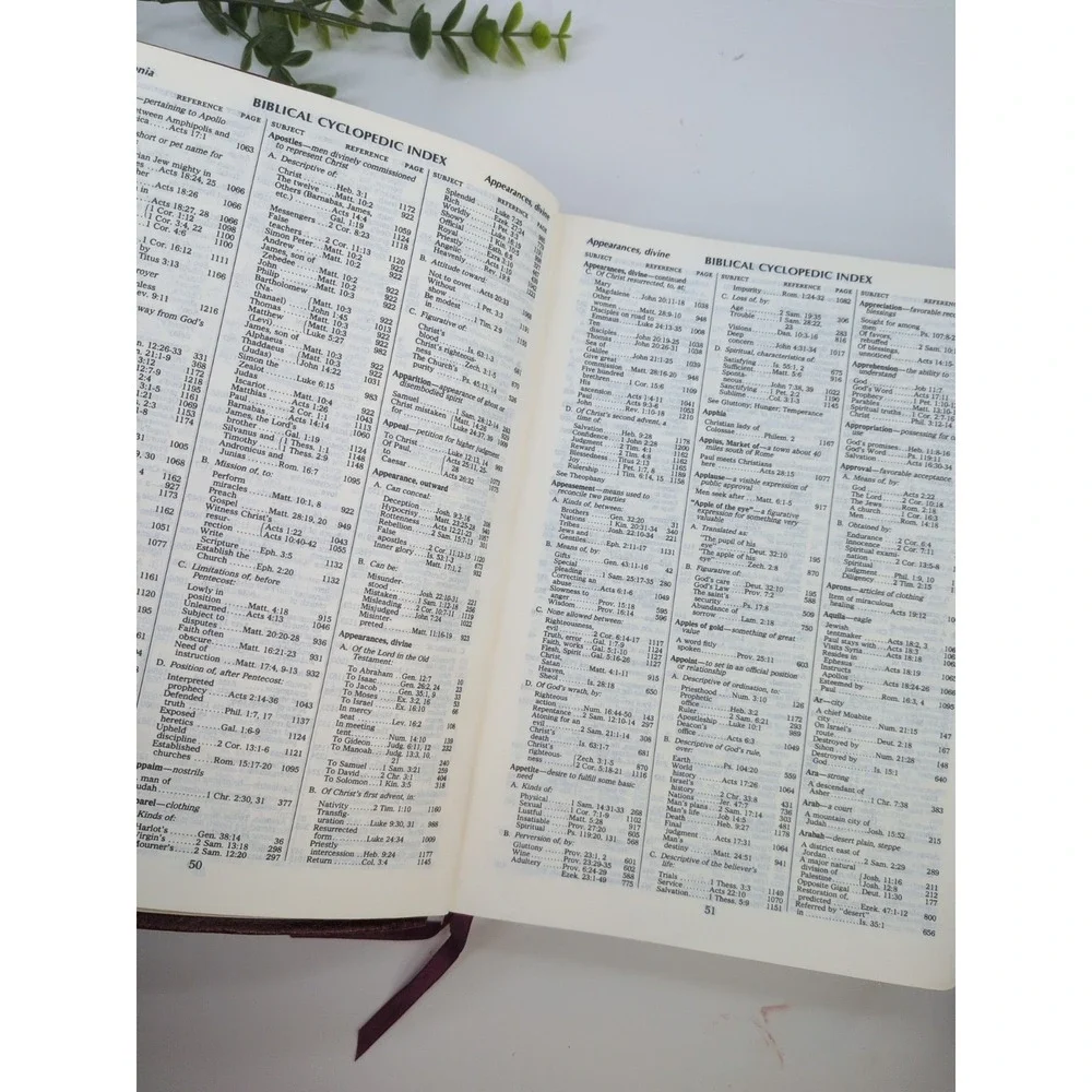 RARE 1979 LOCKMAN🚨The Open Bible Nelson Maroon Genuine Leather NASB Red Letter
